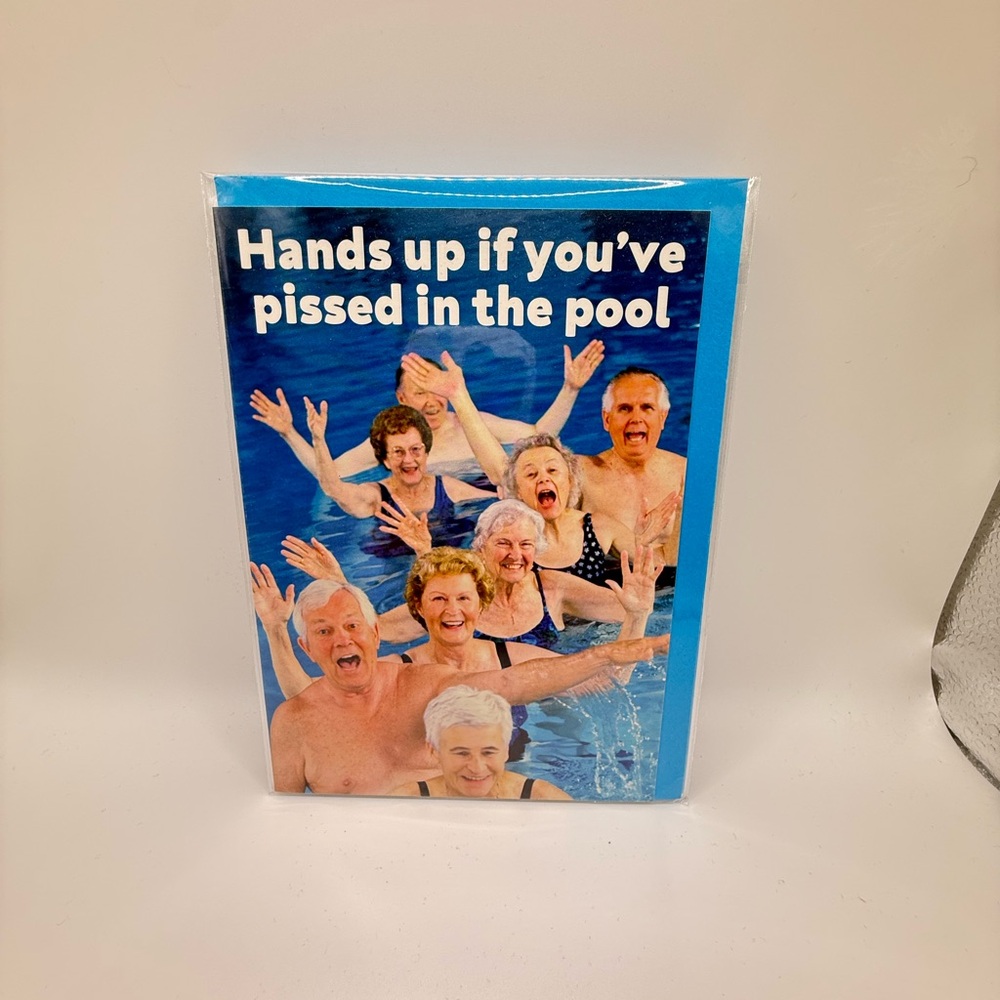 Greeting Card: Hands up
